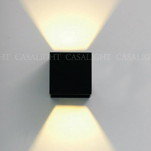 [casa light]LED겸용-LED베이직 벽등  (방수등)/블랙